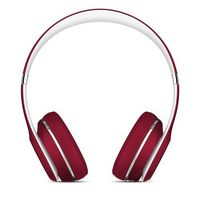 Beats Solo2 On-Ear Headphone Luxe Edition (WIRED, Not Wireless) (Renewed) - Red