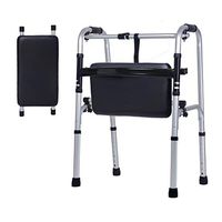 OUG Thickened Aluminum Alloy Rehabilitation Walking Frame, Non-Slip Design Walking Aid, Walking Stick for The Elderly, Thick Aluminum Alloy Rehabilitation Walking Frame, Suitable for Bathroom