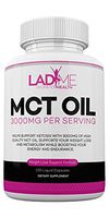 MCT Oil Keto Weight Loss Pills for Women 3000 mg - Metabolism Booster for Women - Rapid Ketosis WeightLoss Supplement - Promotes Ketone Level - Ketosis Supplement- Made in USA- 120 Softgels by LadyMe