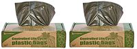 Stout by Envision G3036B80 Eco-Degradable Plastic Trash Bag, 20-30gal.8mil, 30 x 36, Brown (Box of 60) (2-(Pack))
