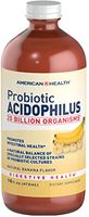 American Health Probiotic Acidophilus, Natural Banana Flavor - Promotes Intestinal Health, Encourages Nutrient Absorption & Immune Health - Gluten-Free, Vegetarian - 16 Fl Oz, 15 Total Servings