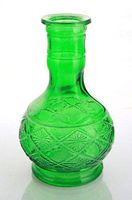 SALE NEW LARGE GREEN DIAMOND VASE Hookah Shisha Narguile for Water Smoking Pipe