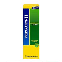 Preparation H Hemorrhoid Symptom Treatment Cream, Multi-Symptom Pain Relief with Aloe, Tube (1.8 Oz)
