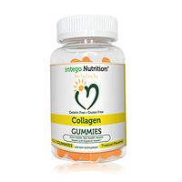 Collagen Gummies Adult Supplement (60 Count Tropical Flavor) - Supports Joint, Skin, Muscle & Digestive Health by Intego Nutrition
