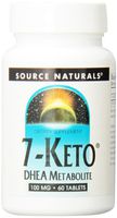 Source Naturals 7-Keto DHEA Metabolite (100 MG 60 Tablets)