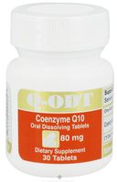 Intensive Nutrition, Inc. - Q-ODT Coenzyme Q10 80 mg. - 30 Tablets