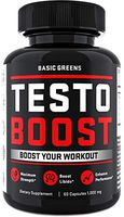 Testosterone Booster for Men – Enhancing Pills Testosterone Booster - Natural Test Boost Formula Develop Powerful Muscles, Energy, Endurance, Recovery, and Lean Muscle (60 Capsules)
