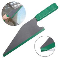 Gomake Vinyl Wraps Window Tinting Water Wiper Squeegee with Rubber Tips for Glass Cleaner, Car Windshield, Bathroom Mirrors Squeegee, 10 Inch Long