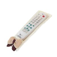 Bowknot Lace Remote Control Dust Proof organizer storage candy color bag TV Air Condition Protector
