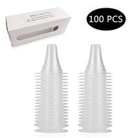 100 Piecs Ear Thermometer Probe Covers Refill Caps Lens Filters for All Braun ThermoScan and Digital Thermometers Disposable Covers