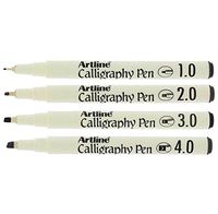 Artline 240 Calligraphy Pen Set 4 Assorted Sizes