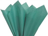 Teal Green Art DIY Crafts Tissue Paper for Gift Wrapping 15"X20" 5 Sheets