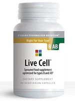 D'Adamo Personalized Nutrition Live Cell B/Ab 90 Vcaps