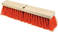 PFERD 89355 Heavy-Duty Street Sweeping Broom with Sanded Hardwood Block, 24" Block Length, 5" Trim Length