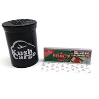 Juicy Jay's 1 1/4 Rolling Papers - (24 Packs/Full Box) WAM Bam Watermelon Flavored - with KC Pop Top