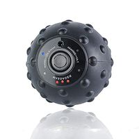 Vibrating Massage Ball,Ball Electric Vibrating Rechargeable Foam Roller - 4 Intensity Levels for Firm Battery-Powered Deep, Plantar Fasciitis, Foot, Back, Legs, Deep Tissue Massage Therapy