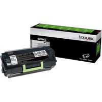 Lexmark 520HG High Yield Return Program Toner Cartridge for US Government, 25000 Yield (52D0H0G)