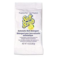DIA10006 - Soft Scrub Automatic Dish Detergent, Lemon Scent, Powder, 1 Oz. Packet