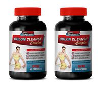 Colon Weight Detox - Colon Cleanse Complex - Extra Strength - Ginger Root Herbal - 2 Bottles 180 Capsules