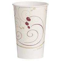 Solo RP16P-J8000 16/18 oz Symphony DSP Paper Cold Cup (Case of 1000)