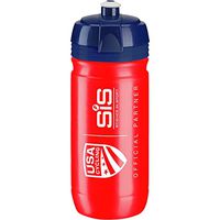 Science in Sport USA Cycling Elite Corsa Water Bottle, USAC 17oz Red Bottle, BPA-Free