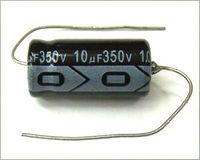 MIEC Qty 24 10UF 350V 105C Axial Electrolytic Capacitors