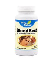 Bloodbest - Helps Support Healthy arterial Function, Maintain Blood Pressure & Healthy Blood Flow with Grape Seed Extract and MegaNatural©-BP™. Supplied by Best in Nature.