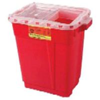 BD XL Sharps Collector 9 Gal, Red Base