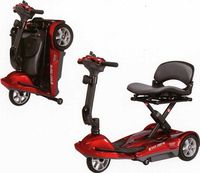 HeartWay S19S Automatic Foldable Lightweight Scooter (Burgundy)