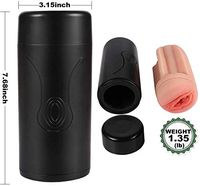 Aiwom-fjb Soft Like Electric Vibra-ting Male Mâstürbâtîon Six Toy Automatic Hands Free Másterbrator Cup USB Rechargale Realistic 3D Sexyyy Underwear for Men Comfortable