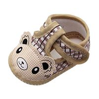 Baby Toddler Boys Cotton Sandals, ♥ Beyonds Hollow Out Little Bear Shoes, Soft Sole Anti-Slip Infant Summer Outdoor Shoes Newborn First Walker Crib Shoes Sneaker Loafers