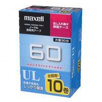 Maxell Cassette Tape 60 Minutes 10 Pack Set UL-60 10P