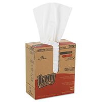 Georgia Pacific 29221 Light-Duty Paper Wipers, 8 x 12 1/2, White, 148/Box, 20 Boxes/Carton