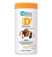 MyBite Vitamin D3 Supplement Chewables - Dark Chocolatey Caramel - 60ct