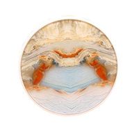 SUPVOX Contact Lens Travel Kit Case Box Container Holder with Tweezer and Solution Bottle for Home and Travel Flower