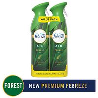 Febreze Air Odor-Eliminating Air Freshener, Forest Scent, 2 Ct, 8.8 Fl Oz Each