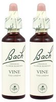 (2 Pack) - Bach Original Flower Remedies - Vine | 20ml | 2 Pack Bundle