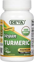 Deva Vegan Vitamins Turmeric Organic, 90 Count