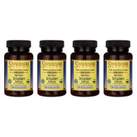 Swanson High-Potency Serrazimes 20000 Units 20000 Units 60 Veg Capsules Enzyme (4 Pack)