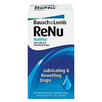 Bausch & Lomb ReNu MultiPlus Lubricating and Rewetting Drops 0.27 oz (Pack of 2)