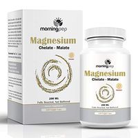 Magnesium Bisglycinate Chelate 240 Vegi Caps 200mg Elementalper Serving, Our Fully reacted (TRAACS) Albion Magnesium Has The Highest Level of Absorption, Helps Function Muscles Bones & The Heart