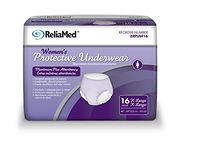 ReliaMed Super Underwear for Women, X-Large 48" - 64" (Bag of 16)