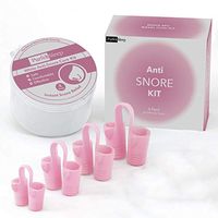 Anti Snoring Devices - Snore Stopper Solution - Stop Snoring Solutions - Four Anti Snoring Nose Vents - Anti Snoring Device Set - Nasal Dilators Kit (Pink, 4)