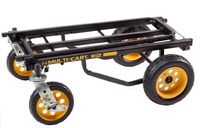 Rock-N-Roller R12RT (All Terrain) 8-in-1 Folding Multi-Cart/Hand Truck/Dolly/Platform Cart/34" to 52" Telescoping Frame/500 lbs. Load Capacity, Black