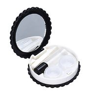 Bestpriceam Candy Color Crackers Design Contact Lens Case Box (Black)