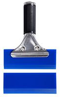 Ehdis 5" Pro Rubber Squeegee Deluxe No-Slip Handle with Blue Water Silicone Blade for Auto Vinyl Wrapping Film Install, 1PC Replacement Blade for BlueMAX