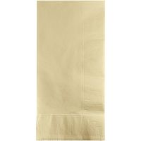 Club Pack of 600 Ivory Premium 2-Ply Disposable Dinner Napkins 8"