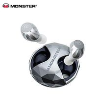 Monster New Clarity HD Airlinks High Definition True Wireless Earbuds Sliver