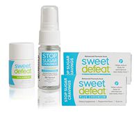 Sweet Defeat Starter Pack (2 Packs Gum, 1 Spray & 30 Count Spearmint Lozenges)