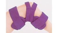 Comfy Goniometer Knee Orthosis-Pediatric, Small, Purple, With 1 Terrycloth Cover-Each